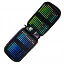 Набір кольорових олівців H&B Colored Pencils, у м'якому пеналі, 72 кольори