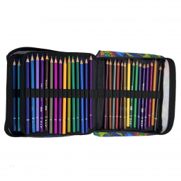 Набір кольорових олівців H&B Colored Pencils, у м'якому пеналі, 120 кольорів