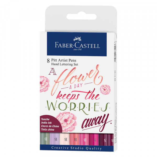 Набір капілярних ручок PITT Artist Pen Hand Lettering, Faber-Castell