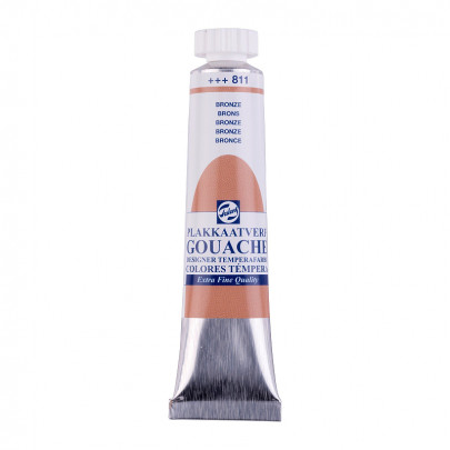 Гуашева фарба Extra Fine Quality, №811 Бронза, туба 20 мл, Royal Talens