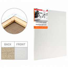 Полотно на підрамнику ROSA, льон середне зерно, акриловий грунт, 30*40 см.