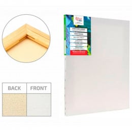 Полотно на підрамнику ROSA Studio (БН), бавовна дрібне зерно, акриловий грунт, 60*70 см.