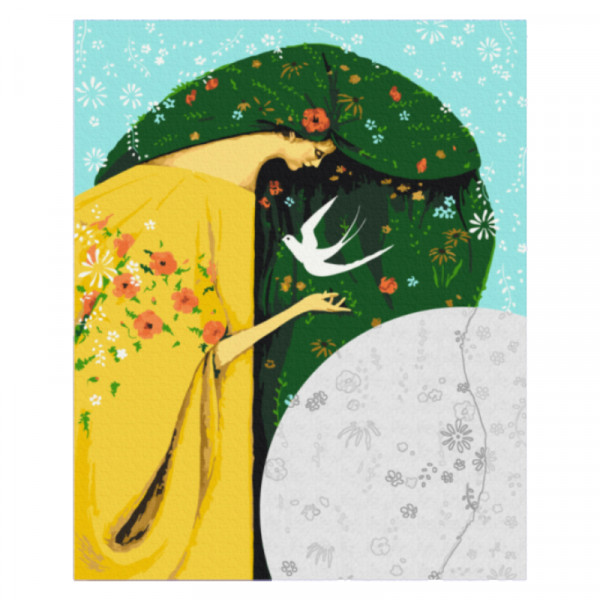 Картина за номерами "Чари природи" 40*50 см., Gifty 