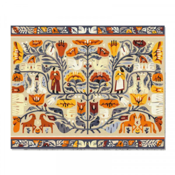 Картина за номерами "Квітковий сон" 40*50 см., Gifty 