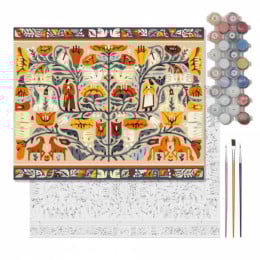 Картина за номерами "Квітковий сон" 40*50 см., Gifty 