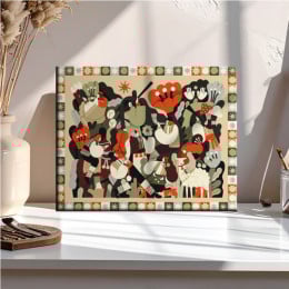 Картина за номерами "Гуцули" 40*50 см., Gifty