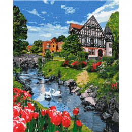 Картина по номерам "Волшебный пейзаж" 40*50 см, Ideyka