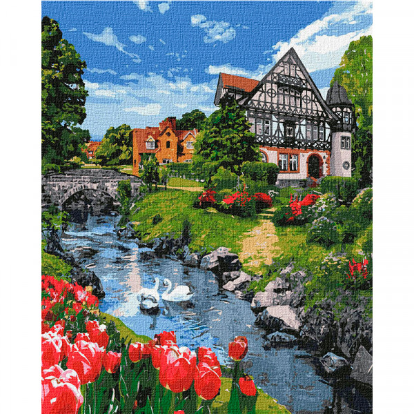 Картина по номерам "Волшебный пейзаж" 40*50 см, Ideyka