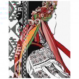 Картина за номерами "Квітуча краса", 40*50 см, Ideyka