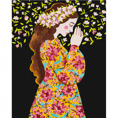 Картина за номерам "Віра", 40*50 см, Ideyka