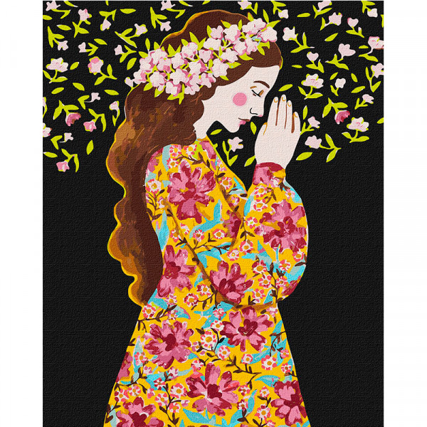 Картина за номерам "Віра", 40*50 см, Ideyka