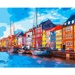 Картина по номерам "Волшебная Дания" 40*50 см, Ideyka
