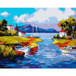 Картина за номерами "У тихій лагуні" 40*50 см, Ideyka