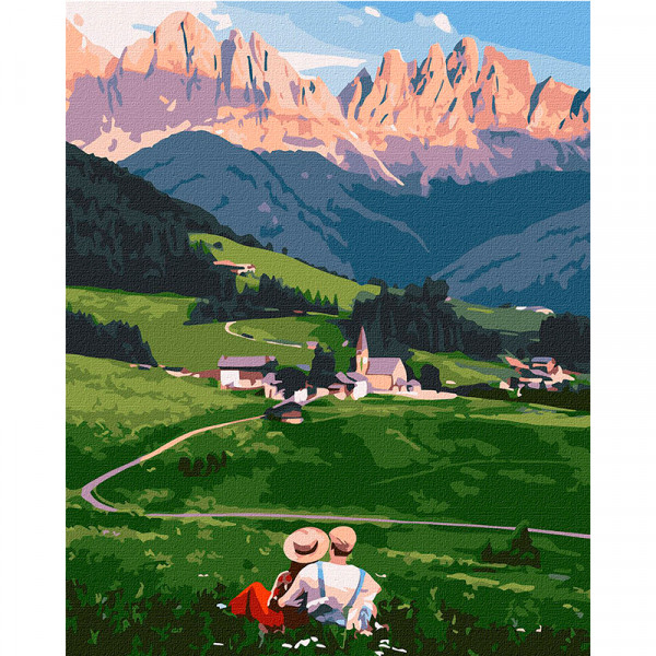 Картина по номерам "Волшебная Италия" 40*50 см, Ideyka