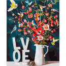 Картина за номерами "З любов'ю", 40*50 см, Ideyka
