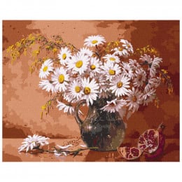 Картина за номерами "Букет ромашок", 40*50 см, Ideyka
