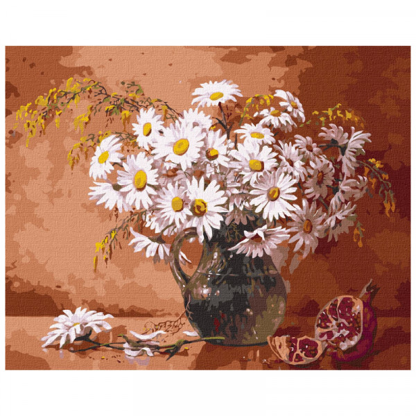 Картина за номерами "Букет ромашок", 40*50 см, Ideyka