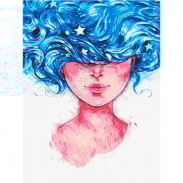 Картина за номерам "Зоряна уява", 30*40 см, Ideyka