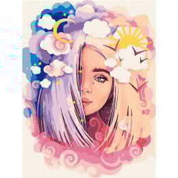 Картина за номерам "День і ніч", 30*40 см, Ideyka