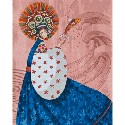 Картина за номерами "За хвилями", 40*50 см, Ideyka