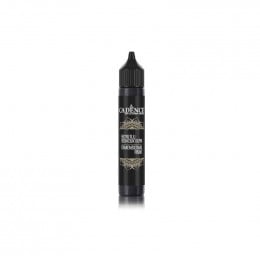 Контур глітерний №466 Чорний Cadence Glitter Color, 50 мл 