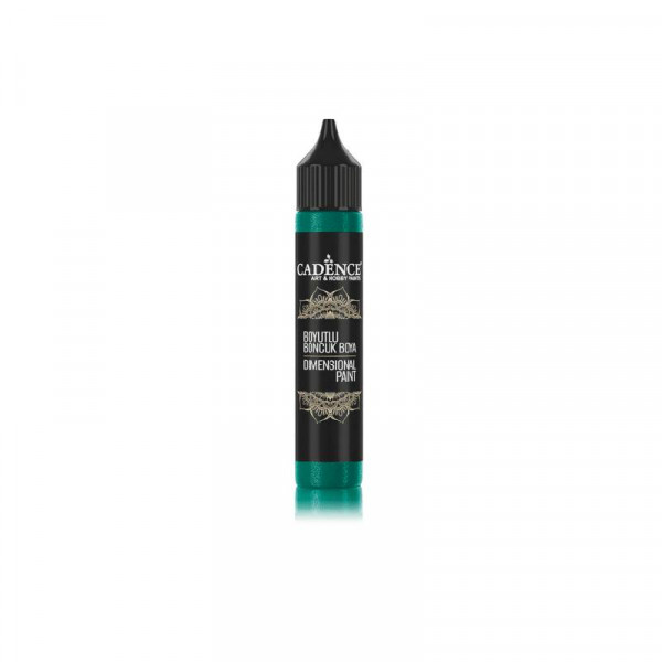 Контур глітерний №470 Темно зелений Cadence Glitter Color, 50 мл 