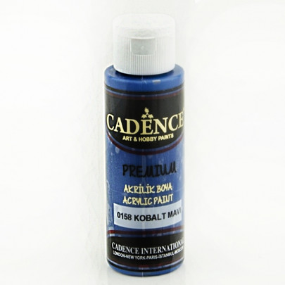 Cadence акриловая краска Premium Acrylic Paint, 70 мл, кобальт синий