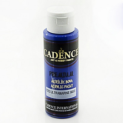 Акриловая краска Cadence Premium Acrylic Paint, 70 мл, ультрамарин