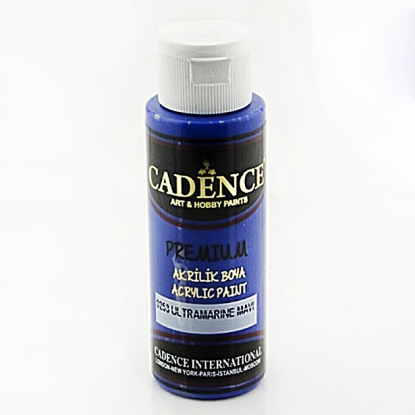 Акрилова фарба Cadence Premium Acrylic Paint, №0253 Ультрамарин, 70 мл