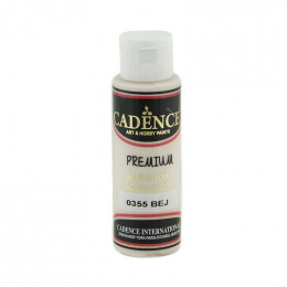 Акрилова фарба Cadence Premium Acrylic Paint, №0355 Бежевий, 70 мл
