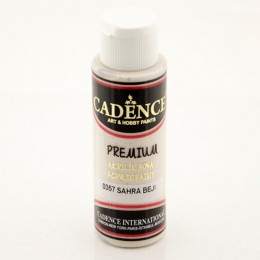 Акрилова фарба Cadence Premium Acrylic Paint, №0357 Бежева пустеля, 70 мл