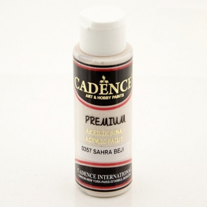 Акриловая краска Cadence Premium Acrylic Paint, 70 мл, бежевая пустыня