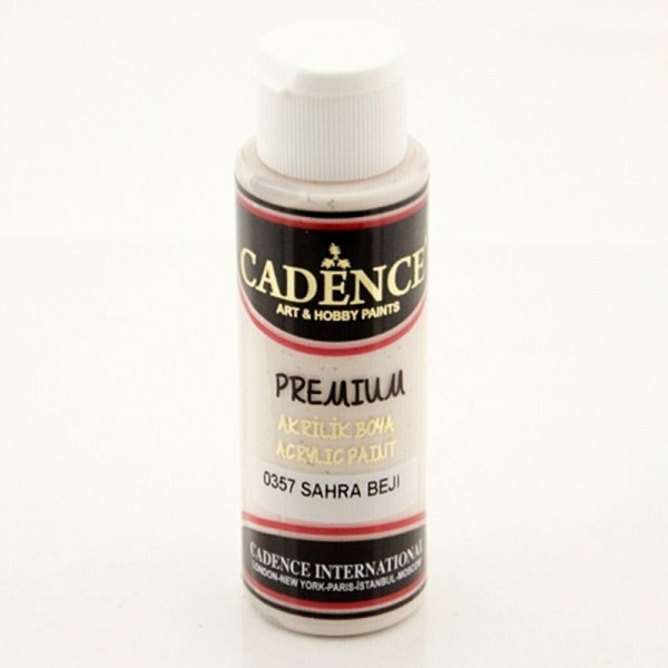 Акрилова фарба Cadence Premium Acrylic Paint, №0357 Бежева пустеля, 70 мл