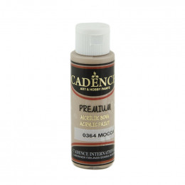 Акрилова фарба Cadence Premium Acrylic Paint, №0364 Мокка, 70 мл