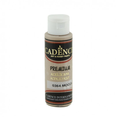 Акриловая краска Cadence Premium Acrylic Paint, 70 мл, мокка