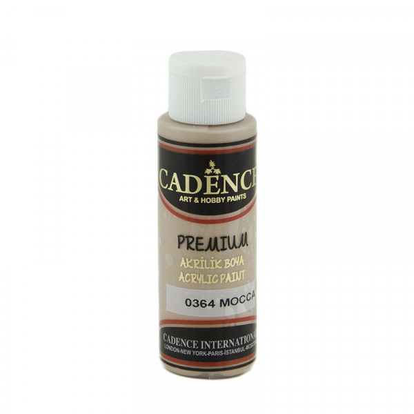 Акрилова фарба Cadence Premium Acrylic Paint, №0364 Мокка, 70 мл