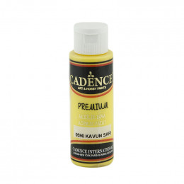 Акрилова фарба Cadence Premium Acrylic Paint, №0590 Жовта диня, 70 мл