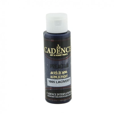 Акриловая краска Cadence Premium Acrylic Paint, 70 мл, тёмный синий