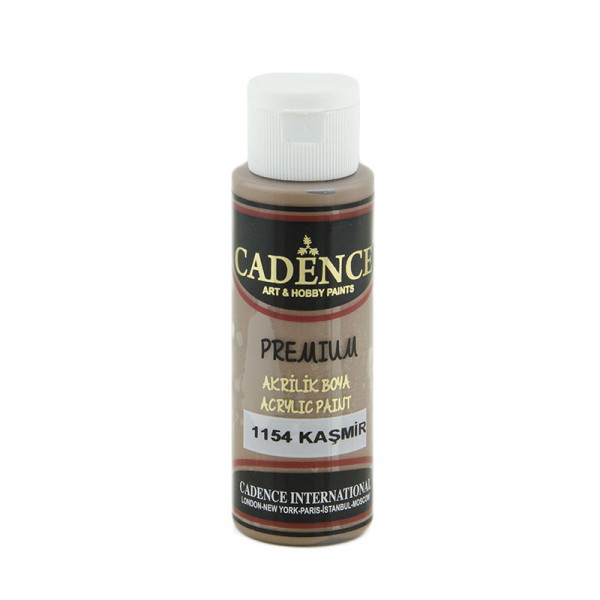 Акрилова фарба Cadence Premium Acrylic Paint, №1154 Кашемір, 70 мл