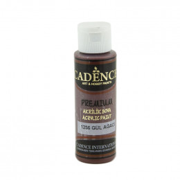Акриловая краска Cadence Premium Acrylic Paint, №1256 Розовое дерево, 70 мл