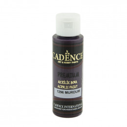 Акриловая краска Cadence Premium Acrylic Paint, №1296 Сливовой, 70 мл