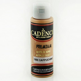 Акриловая краска Cadence Premium Acrylic Paint, №1500 Капучино, 70 мл