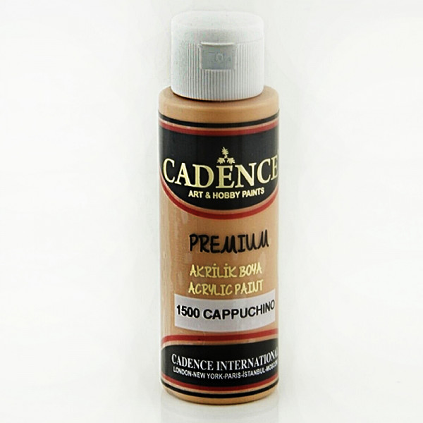 Акрилова фарба Cadence Premium Acrylic Paint, №1500 Капучіно, 70 мл