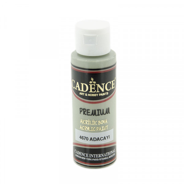 Акриловая краска Cadence Premium Acrylic Paint, №4670 Шалфей, 70 мл