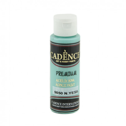 Акриловая краска Cadence Premium Acrylic Paint, 70 мл, мятный