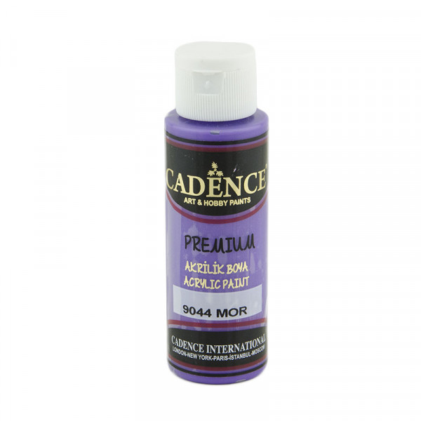 Акриловая краска Cadence Premium Acrylic Paint, №9044 Пурпурный, 70 мл
