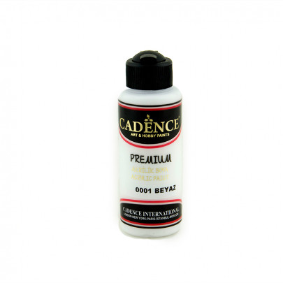 Акриловая краска Cadence Premium Acrylic Paint, белый