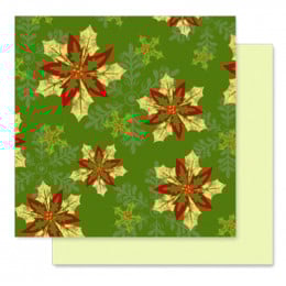 Бумага для скрапбукинга Design Papers "Christmas" 190г, 30.5x30.5см, №506 Бумага для скрапбукинга Design Papers "Christmas" 190г, 30.5x30.5см, №506