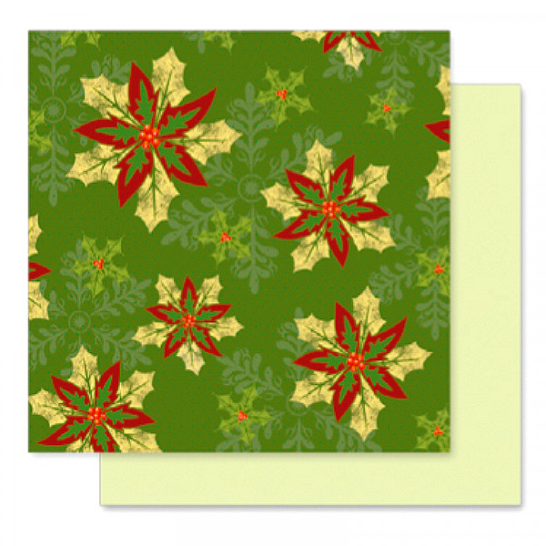 Папір для скрапбукінгу Design Papers "Christmas" 190г, 30.5x30.5см, №506