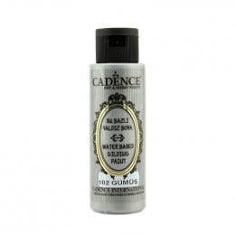Акрилова фарба з ефектом золочення №102 Срібло 70 мл, Cadence Waterbased Gilding Paint